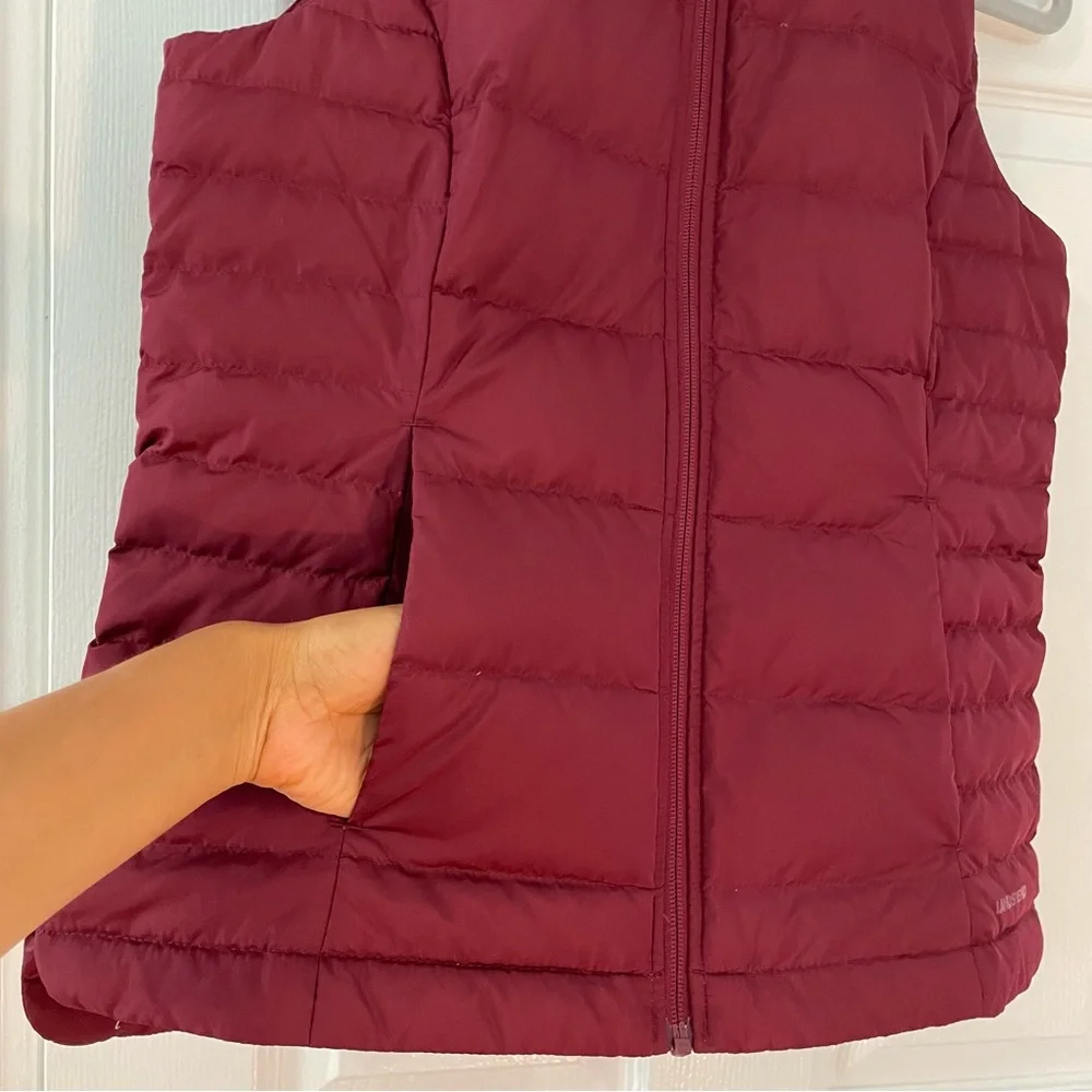 Land’s End down filled puffer vest women’s size 2-4 insulated outdoor